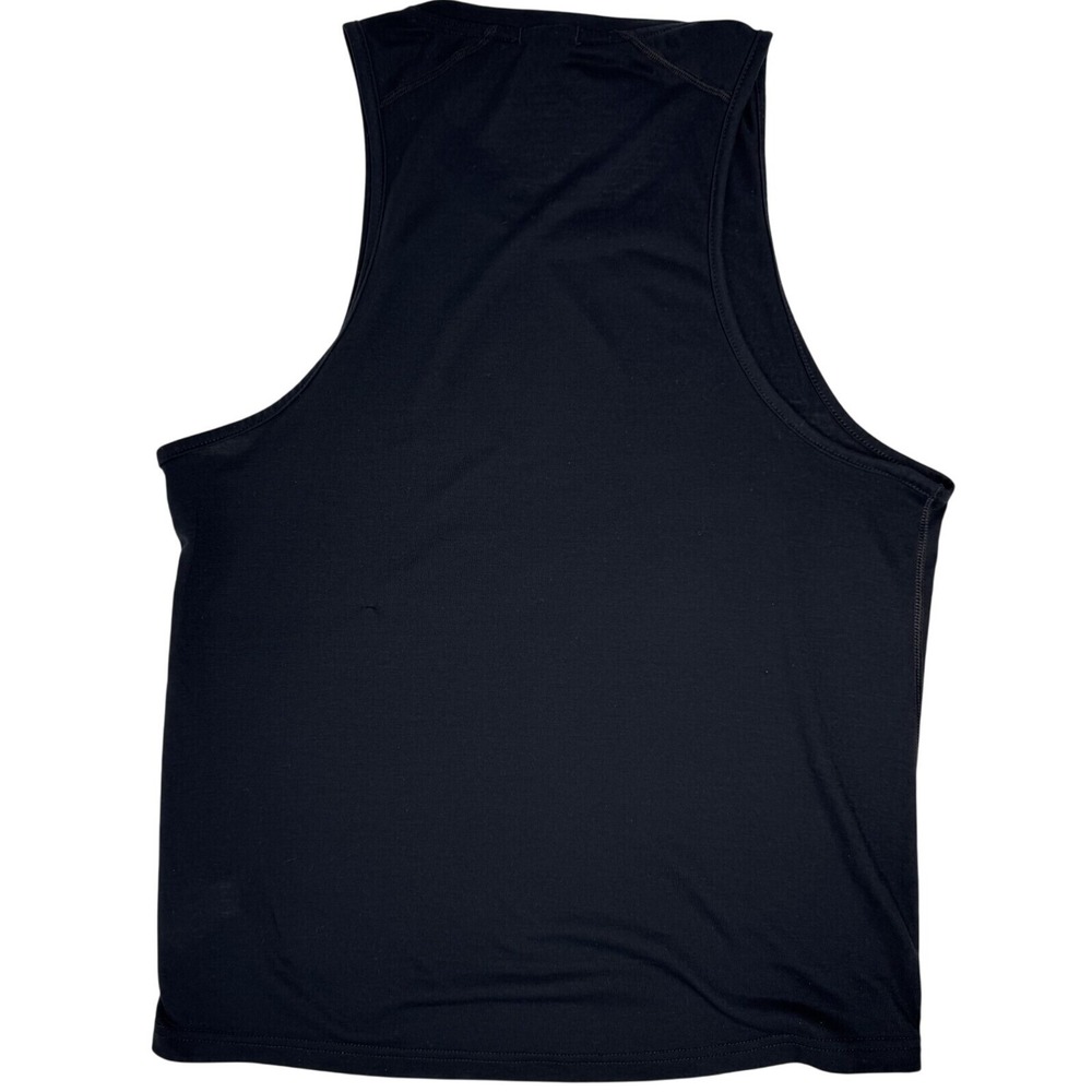Brooks Running Tank Top Sleeveless Athletic Workout Run Happy Black Men Small - Picture 2 of 11